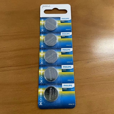 Philips Environmental Friendly Top sponsor listing Original  Lithium Button Batteries BSCI CR2025P5B/97