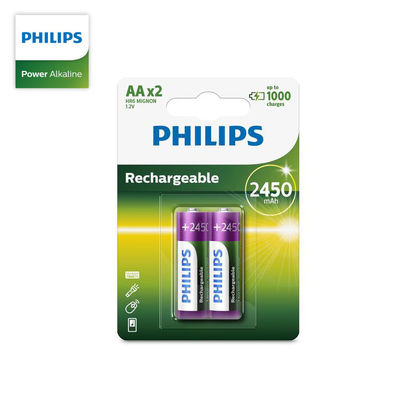 AA Size 2600mah 1.2v NIMH Rechargeable Batteries ROHS Certificate