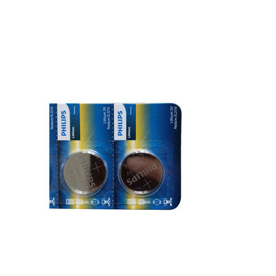 Long Lasting Performance Lithium Button Battery Philips CR2016P5B/97