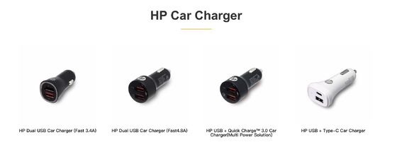 Fireproof Type C HP Car Charger