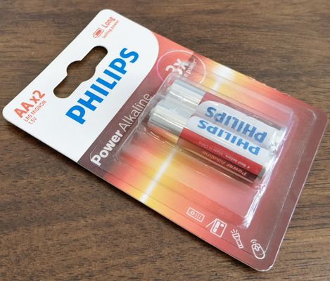 Durability 9V Alkaline Battery -20C-25C Storage Temperature