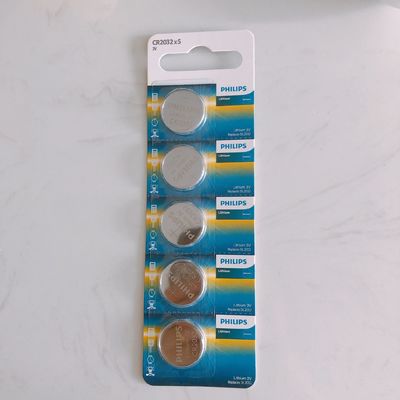 Small Devices Lithium Battery Cr2032 3 Volt Button Cell ISO Certification
