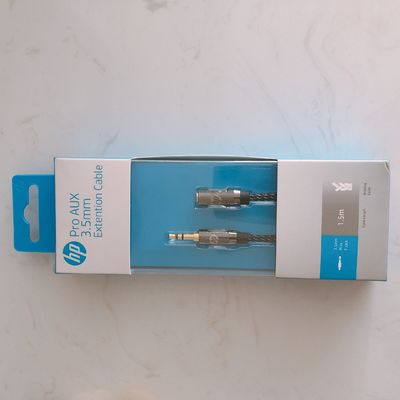 Portable Tablets HP Audio Cables AUX 3.5 Mm Male To Female Cable