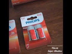 ถ่านอัลคาไลน์ LR14E2B 2C 7500mAh PHILIPS แบตเตอรี่ใช้งานได้ยาวนาน