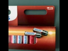 ของเล่นเด็ก PHILIPS ถ่านอัลคาไลน์ AAA 2 ก้อน 9V LR03P2B ROHS ได้รับการอนุมัติ