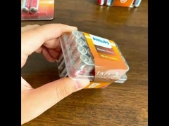 แบตเตอรี่อัลคาไลน์กำลังไฟ 1170mA 24*AAA พุพอง อายุการใช้งานกว้างยาวนาน