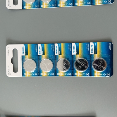 minicell Philips Environmental Friendly Button Battery BSCI CR2025P5B/97