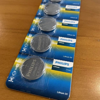 Philips Environmental Friendly Top sponsor listing Original  Lithium Button Batteries BSCI CR2025P5B/97