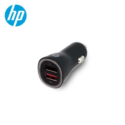 HP Adapter Fast Charging Dual Usb Car Charger 5V 3.4A ABS Shell