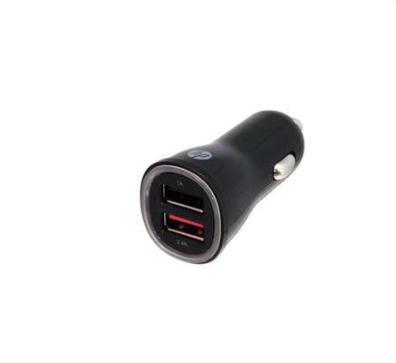Mobile Phone HP Double Usb Car Charger 5V 3.4A Fast Charging