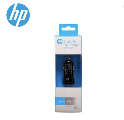 Mobile Phone HP Double Usb Car Charger 5V 3.4A Fast Charging
