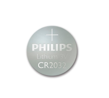 OEM Philips Cr2025 Button Cell Battery For Car Remote Controller