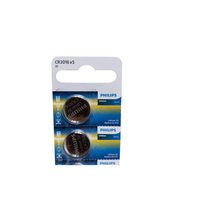 Long Lasting Performance Lithium Button Battery Philips CR2016P5B/97